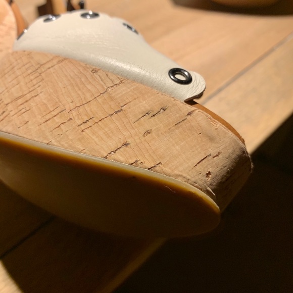 Coach “April” Leather Platform Sandals - Picture 13 of 16